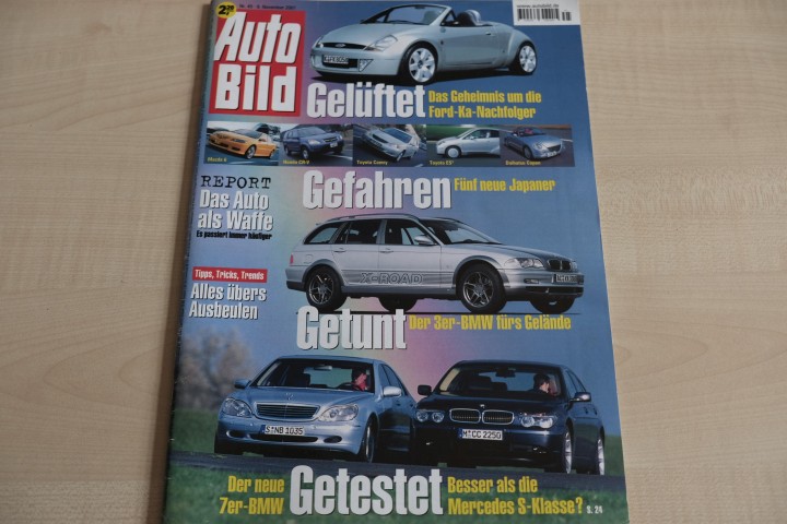 Deckblatt Auto Bild (45/2001)